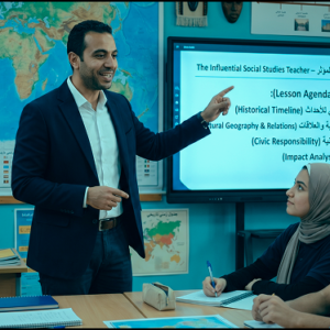 معلم المواد الاجتماعية المؤثر